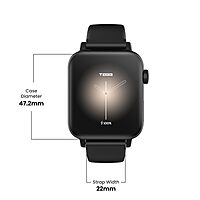 TAGG Verve Connect Ultra 1.78" AMOLED Display Bluetooth Calling Smartwatch | Always on Display | Password Protection| Functional Crown | 120+ Sports Mode | HR; SPO2; Games; Calculator & More TAGG Verve Connect Ultra 1.78" AMOLED Display Bluetooth Calling Smartwatch | Always on Display | Password Protection| Functional Crown | 120+ Sports Mode | HR; SPO2; Games; Calculator & More