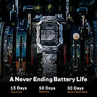 Fire-Boltt Cobra Smart Watch 1.78" Always-On AMOLED Display, Army Grade Strong Build, Bluetooth Calling with 123 Sports Modes, 60 Hz Refresh Rate, IP68 Rating Fire-Boltt Cobra Smart Watch 1.78" Always-On AMOLED Display, Army Grade Strong Build, Bluetooth Calling with 123 Sports Modes, 60 Hz Refresh Rate, IP68 Rating