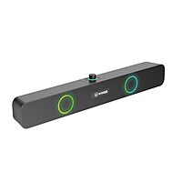 Wings Centerstage 120, 16W Soundbar, with 5.0 Bluetooth, 6.5 Hours Playtime and 2500mAh Battery Capacity, LED Lights Wireless Speaker Wings Centerstage 120, 16W Soundbar, with 5.0 Bluetooth, 6.5 Hours Playtime and 2500mAh Battery Capacity, LED Lights Wireless Speaker