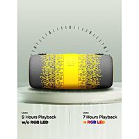 boAt Stone 1200F 14W Bluetooth Speaker with Upto 9 Hours Battery, RGB LEDs, IPX7 and TWS Feature(Grey Hound)