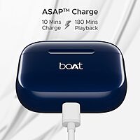 boAt Airdopes 161/ Airdopes 163 Bluetooth in Ear Earbuds with 40 HRS Battery, Fast Charge, 13mm Drivers, IPX5, Quick Touch Response Control