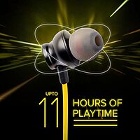 Newly Launched HiLife Jump 201 Wireless Neckband with Quick Charge, Up to 11H Playback, IPX5 Water Resistance, 1 Year Free Subscription for Hungama Music & Hungama Play