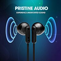 JBL Tune 215BT, 16 Hrs Playtime with Quick Charge, in Ear Bluetooth Wireless Earphones with Mic, 12.5mm Premium Earbuds with Pure Bass, BT 5.0, Dual Pairing, Type C & Voice Assistant Support