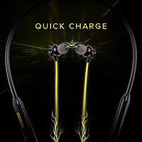 Newly Launched HiLife Jump 201 Wireless Neckband with Quick Charge, Up to 11H Playback, IPX5 Water Resistance, 1 Year Free Subscription for Hungama Music & Hungama Play