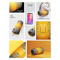 boAt Stone 1200F 14W Bluetooth Speaker with Upto 9 Hours Battery, RGB LEDs, IPX7 and TWS Feature(Grey Hound)