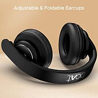 boAt Rockerz 450 Pro Bluetooth On Ear Headphones with Mic with 70 Hours Battery, 40Mm Drivers, Bluetooth V5.0 Padded Ear Cushions, Easy Access Controls and Voice Assistant