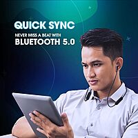 JBL Tune 215BT, 16 Hrs Playtime with Quick Charge, in Ear Bluetooth Wireless Earphones with Mic, 12.5mm Premium Earbuds with Pure Bass, BT 5.0, Dual Pairing, Type C & Voice Assistant Support